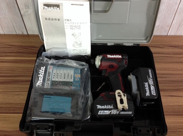 マキタ makita 充電式インパクトドライバ 未使用 makita未使用品マキタ『18V 18V 6.0Ah &frasl; 駅南やまご質店オンラインショップ 充電式 新作 ☆未使用 makitaマキタ TD171DRGXB インパクトドライバ 充電式インパクト