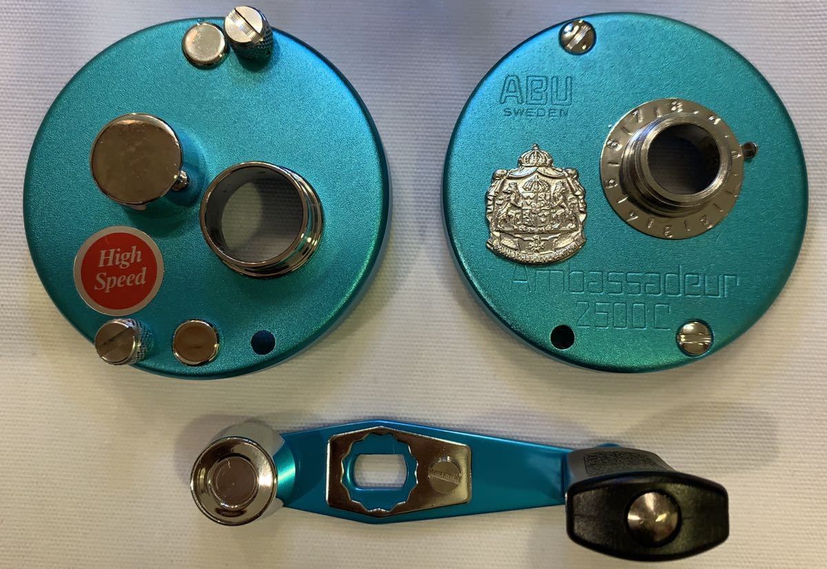 買付け Ambassadeur ABU 2500c サイモン下村 ベイビーブルー サイド