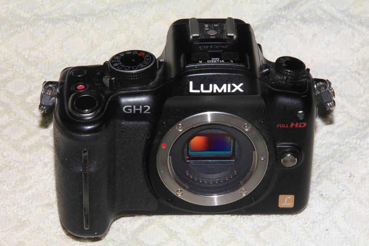 パナソニック Panasonic LUMIX DMC-GH2 ボディ ブラック ジャンク扱い