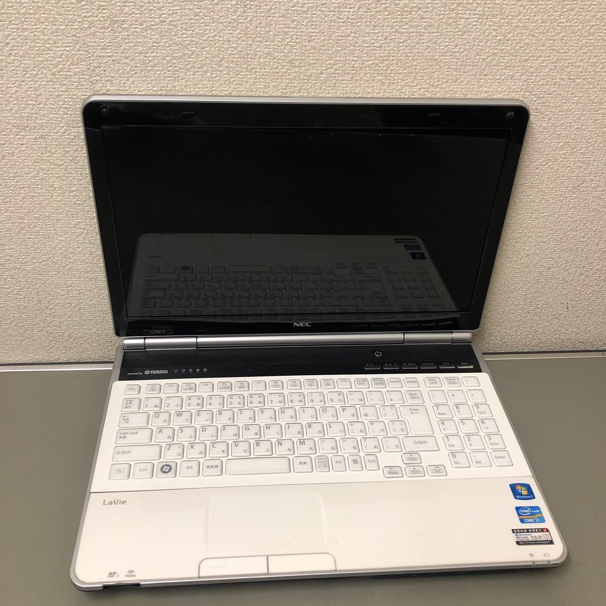 NEC PC-LL750ES6W I7 2630M 【公式通販】