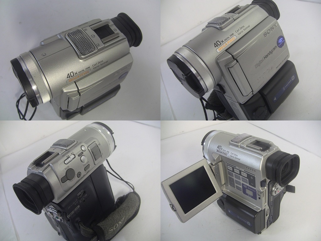 b☆ソニー DCR-PC100 MiniDV 撮影再生OK 本体のみ 難あり ソニー