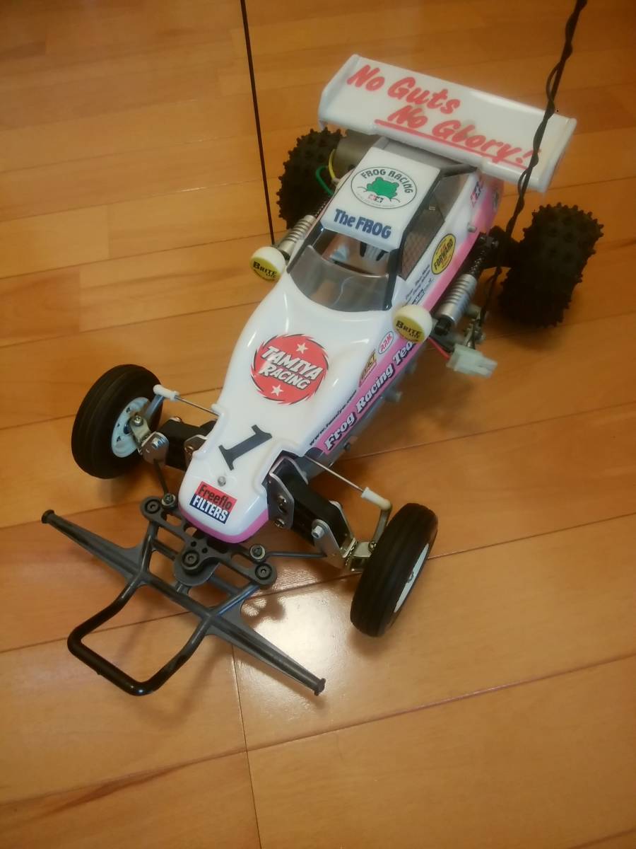 ☆ メーカー完成品☆タミヤ 1/10 マイティフロッグ ボディ ウィング