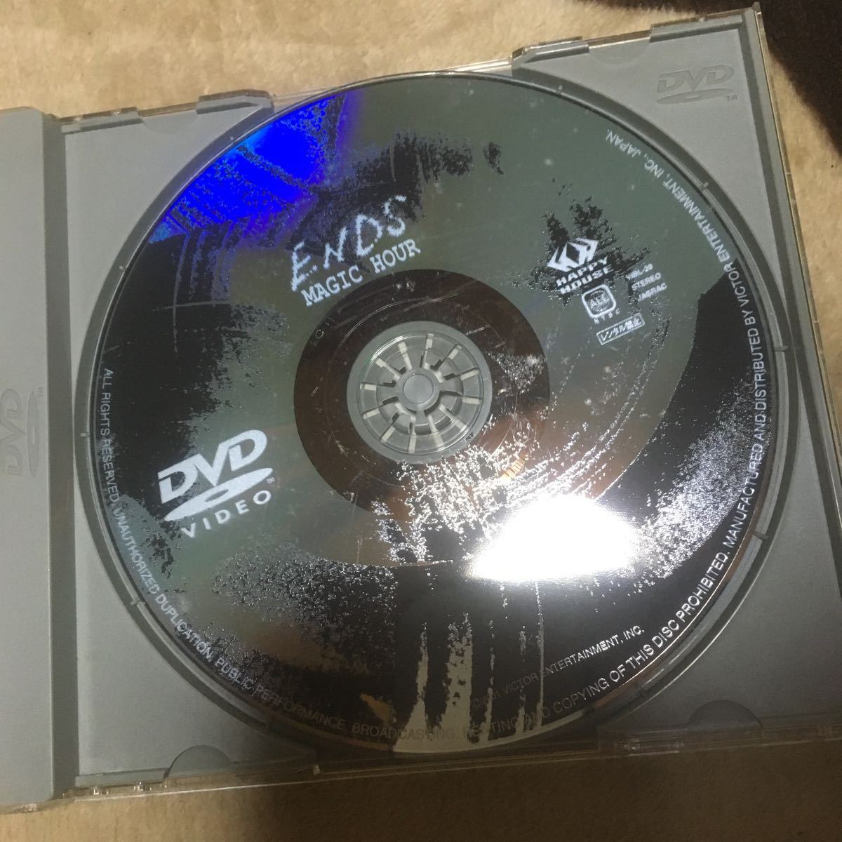 ENDS MAGIC HOUR [DVD] 遠藤遼一 レア！遠藤遼一クリップDVD マジックアワーズmagic Hoursソフトバレエ
