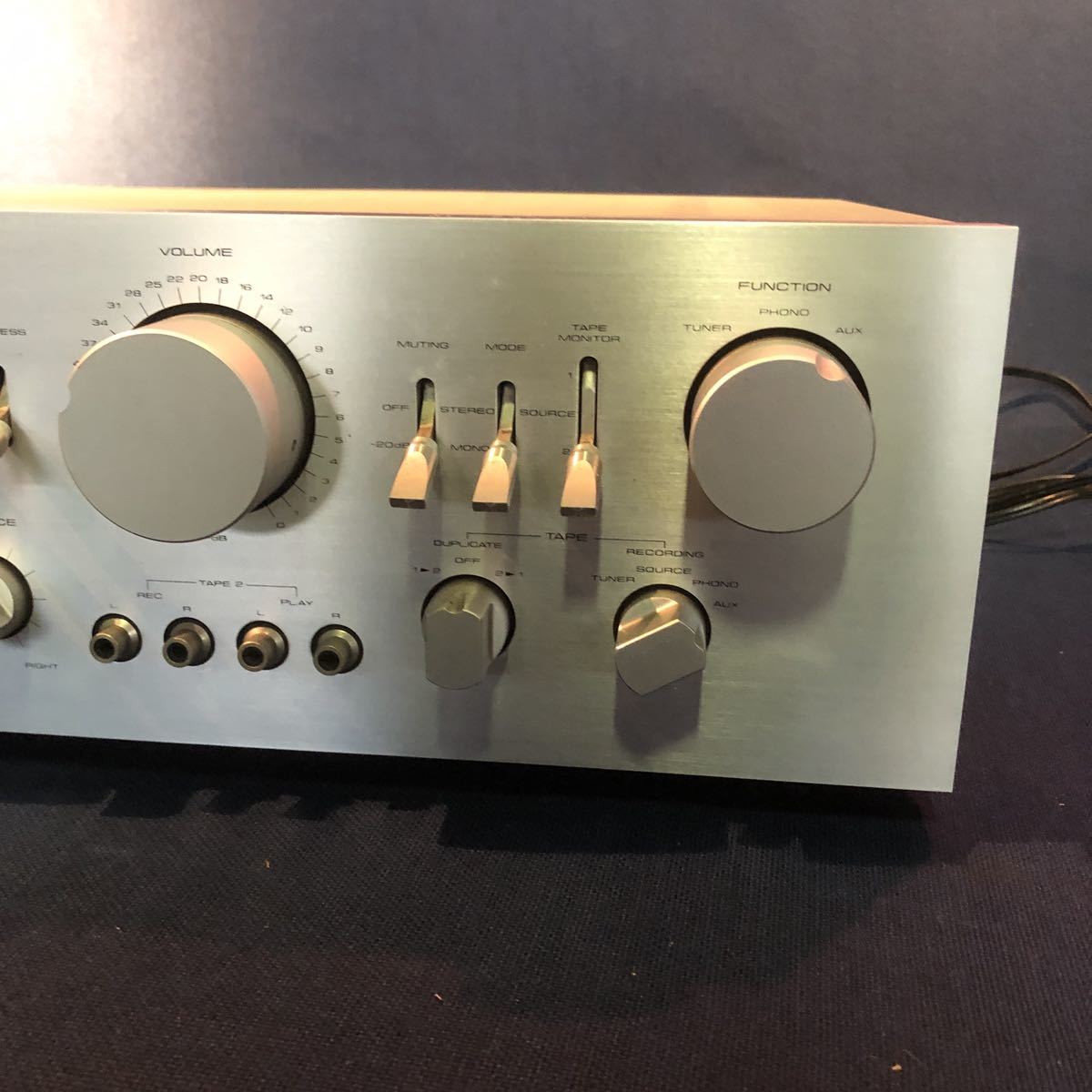 5452 PIONEER パイオニア プリメインアンプ A-004 ジャンク品 通電し