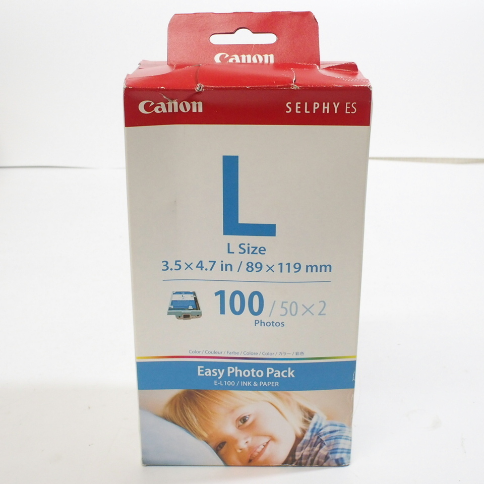 安い，新作 ② CANON キャノン イージーフォトパック E-L100 SELPHY ES用 品 f002 1170(キヤノン)｜売買されたオークション情報、yahooの商品情報をアーカイブ公開 - オークファン キヤノン