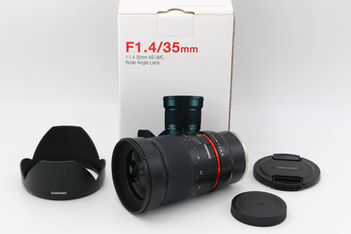 35mm f1．4 samyangの通販 1円スタート SAMYANG(サムヤン) 35mm f1.4