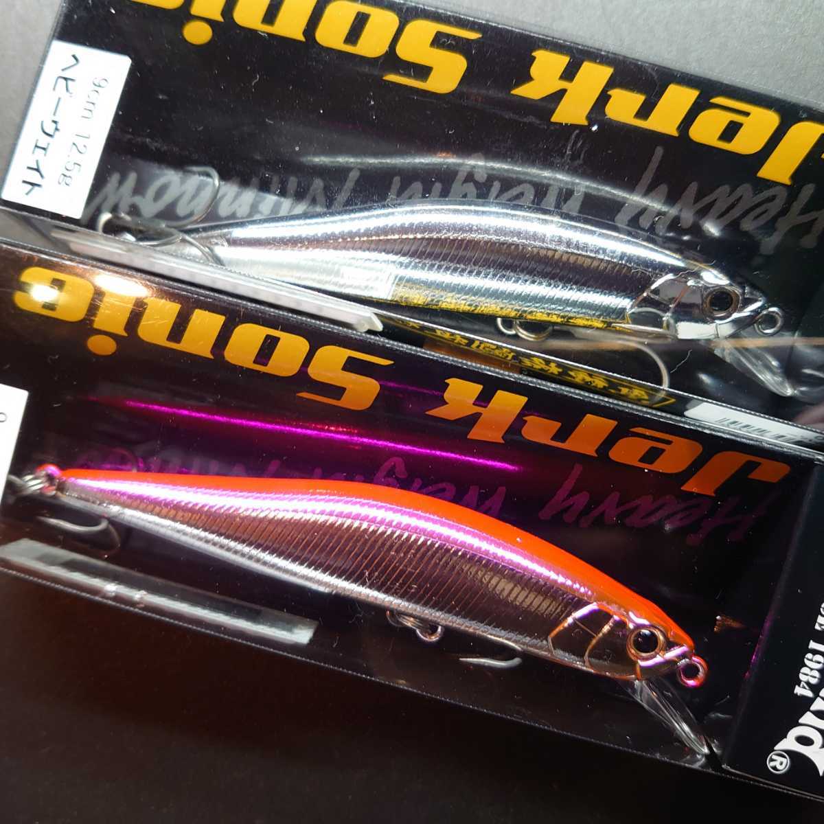 【得価，新作】 定形外140円 ウォーターランド ジャークソニック 90 2個セット ① スーパーシルバー ピンク/シルバー Water Land Jerk Sonic 90(セット)｜売買されたオークション情報、yahooの商品情報をアーカイブ公 淡水