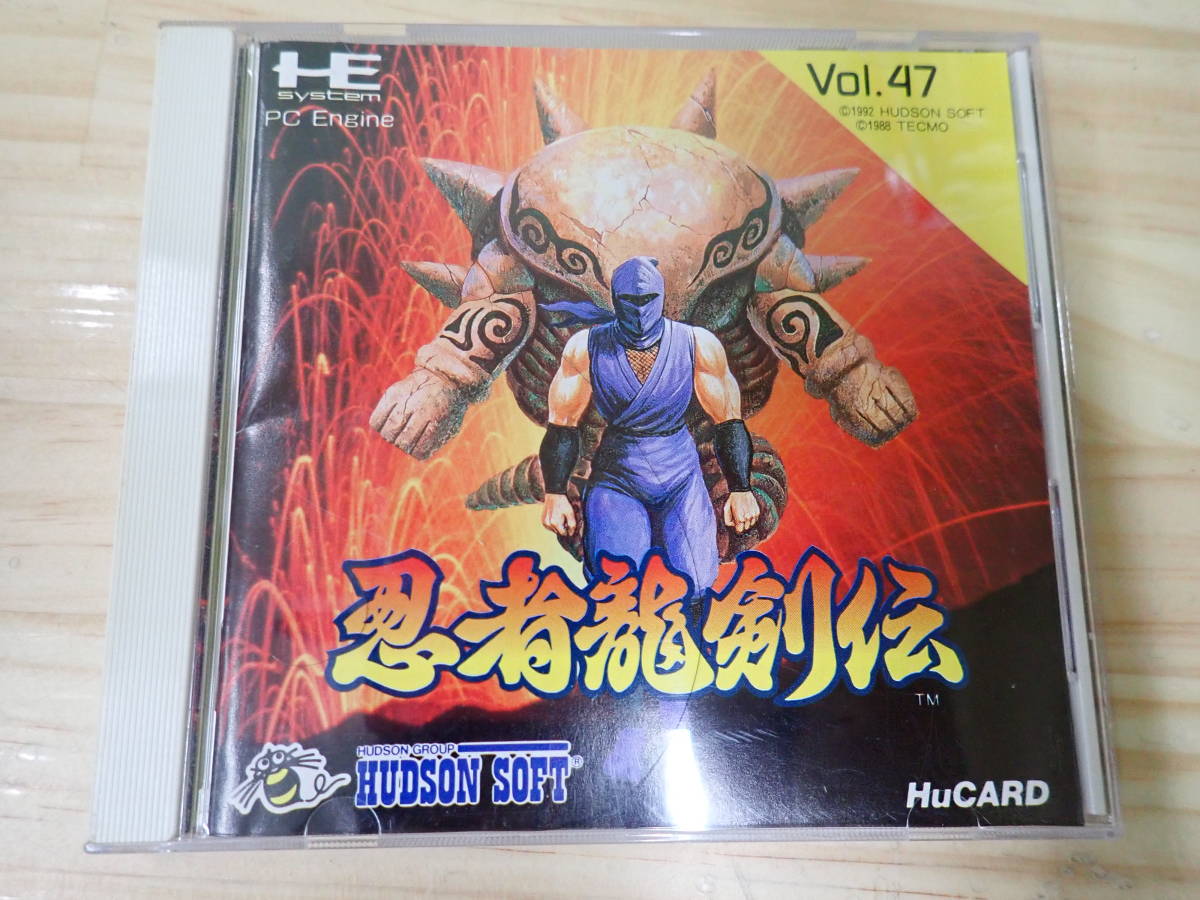 本物保証，大人気 R9B 忍者龍剣伝 PCエンジン/ソフト/Huカード/ハドソン(アクション)｜売買されたオークション情報、yahooの商品情報をアーカイブ公開 - オークファン PCエンジン