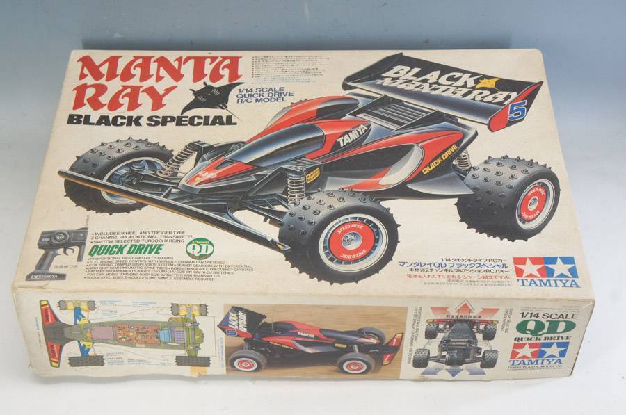 ☆動作品 TAMIYA タミヤ☆1/14 クイックドライブRCカー マンタレイQD