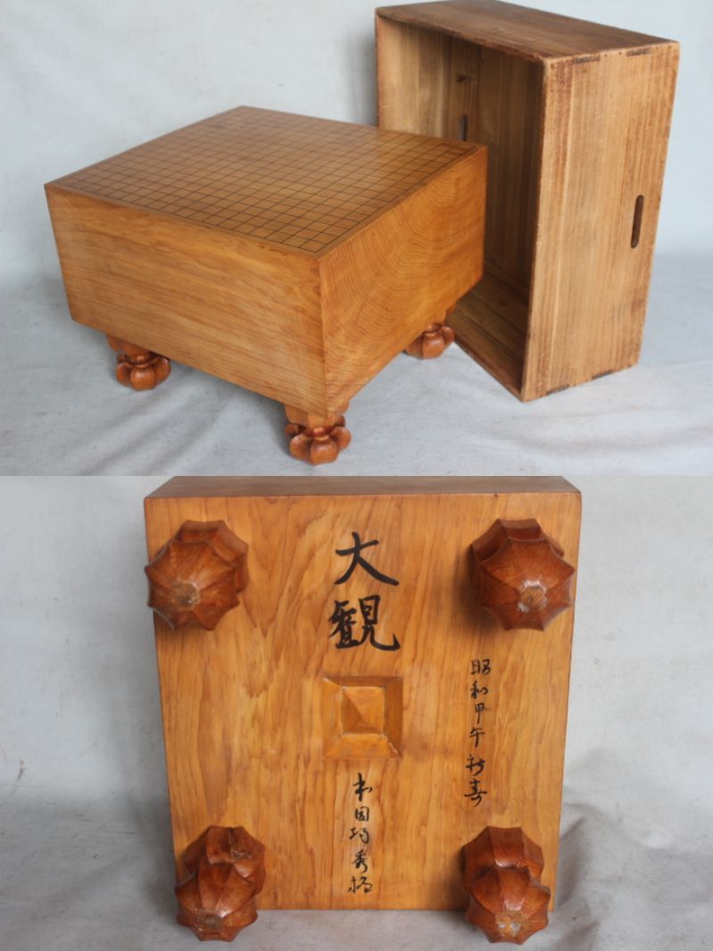 高級囲碁（本榧碁盤）・将棋（本榧将棋盤）専門店 本榧名盤鑑賞 前川榧