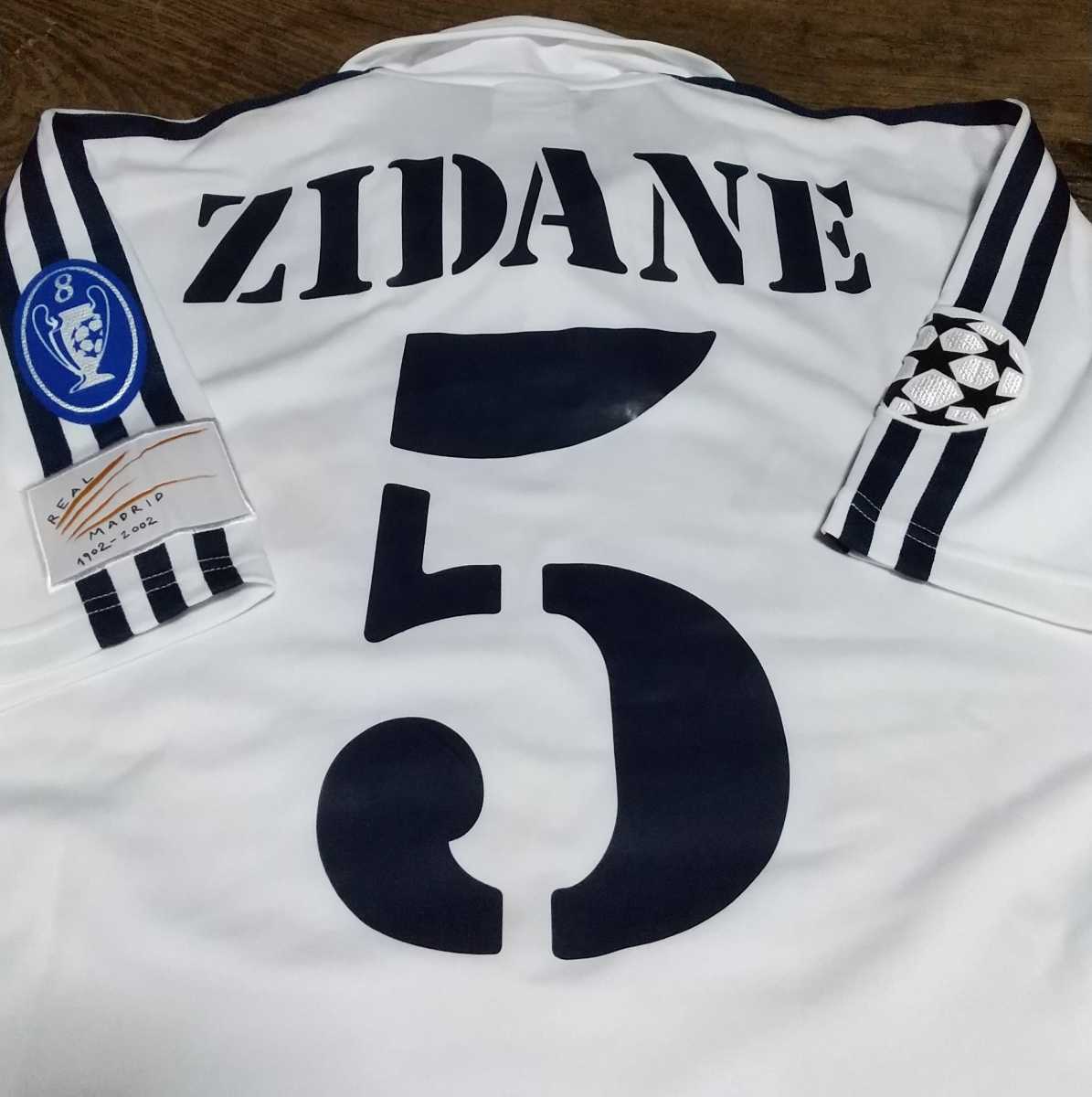 激安大特価，最新作 交渉 2001-02/CL優勝 レアルマドリード #5 ジダン adidas 正規品 検 01 100周年 アディダス チャンピオンズリーグ ZIDANE REAL MADRID(リーガ・エスパニョーラ)｜売買されたオークション情報、yahooの商品 ユニフォーム