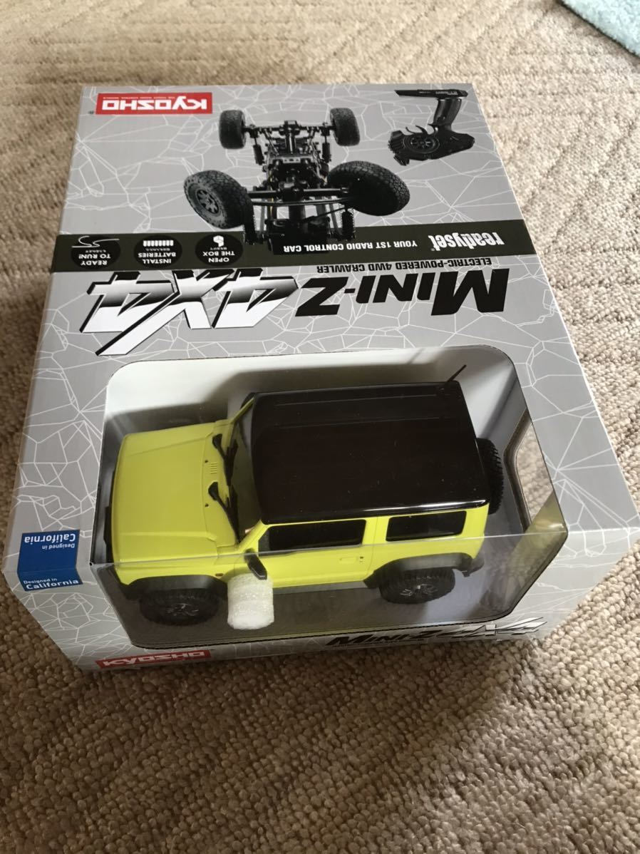 京商 ミニッツ4×4 スズキ ジムニーシエラ キネティックイエロー 未走行
