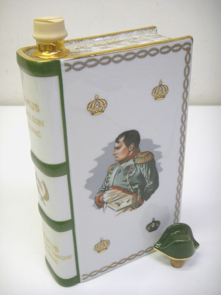 品質保証，限定セール SZ5549 古酒 CAMUS カミュ NAPOLEON ナポレオン ブックボトル 替え栓付き 長期保管品(カミュ)｜売買されたオークション情報、yahooの商品情報をアーカイブ公開 - オークファン コニャック