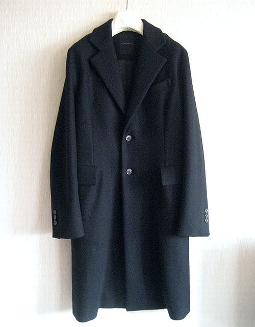 極美品 smoothday スムースデイ SUPER140 ヘビーメルトン チェスター 