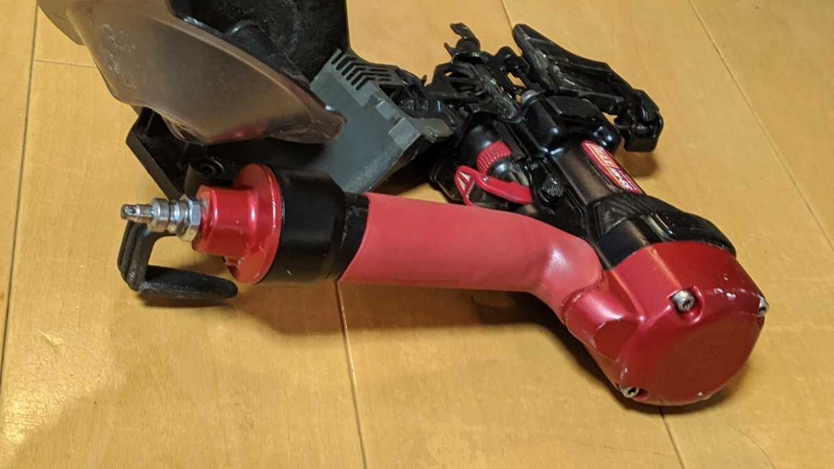 釘打機 マックス MAX 高圧コイルネイラ エア釘打機 高圧コイルネイラ 