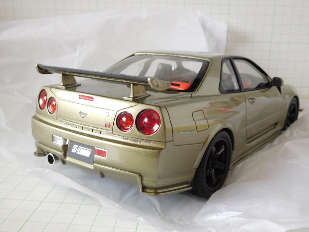 ◎OTTO 1/18 ニスモ NISMO GT-R Zチューン R34 ミレニアムジェイド