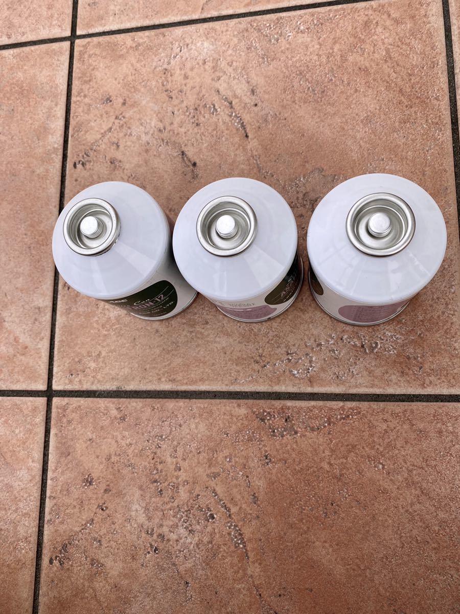 旭硝子株式会社 旭硝子 エアコンガス 250g アサヒフロン 3本 カー