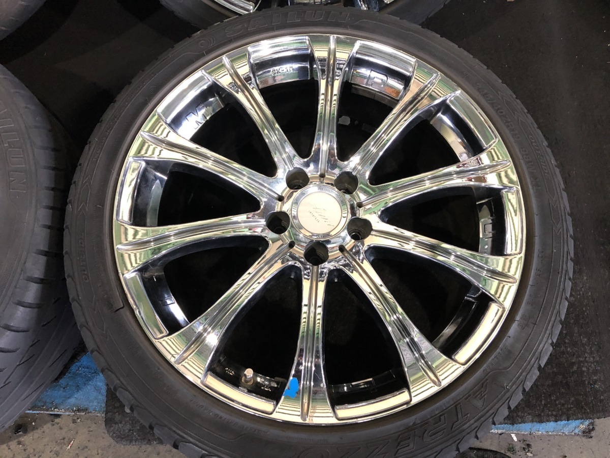 IMPUL Aura 19インチ 114.3-5穴 タイヤセット 4本 中古 | GESOMONT.COM