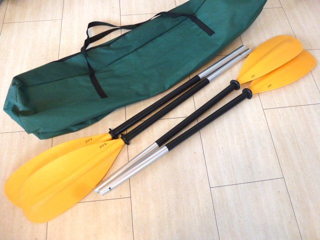 アウトドア カヌー カヤック用 TNP パドル オール 2ピース 2分割 240cm