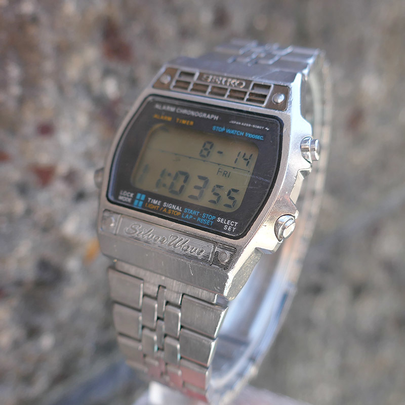 稼働品 セイコー シルバーウェーブ デジタル A259-5090 SEIKO
