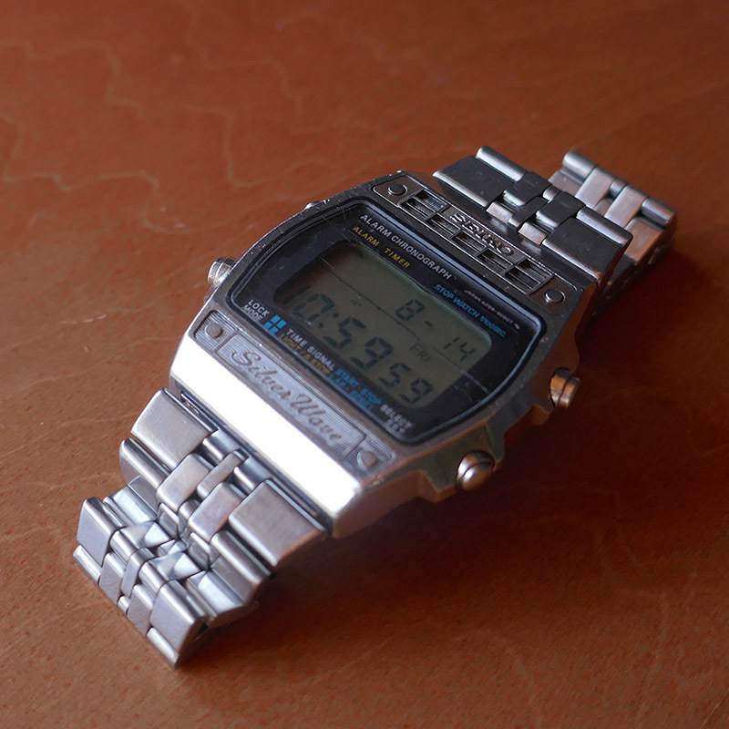 セイコーシルバーウェーブ　デジタル　A259-5090 クオーツ稼働品 稼働品 セイコー シルバーウェーブ デジタル A259-5090 SEIKO