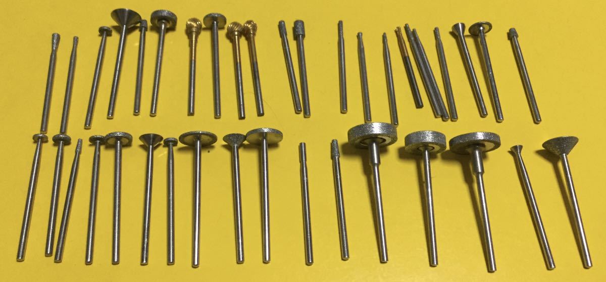 本物保証，爆買い 大量 ダイヤモンドバー カーバイトバー計39本 歯科技工彫金(金属加工、彫金)｜売買されたオークション情報、yahooの商品情報をアーカイブ公開 - オークファン 金属加工、彫金