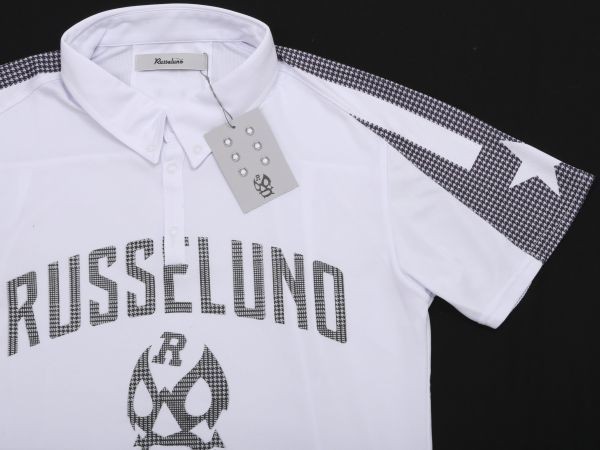 取扱う販売店 正規品☆RUSSELUNO ラッセルノ☆吸汗速乾マスクロゴ半袖