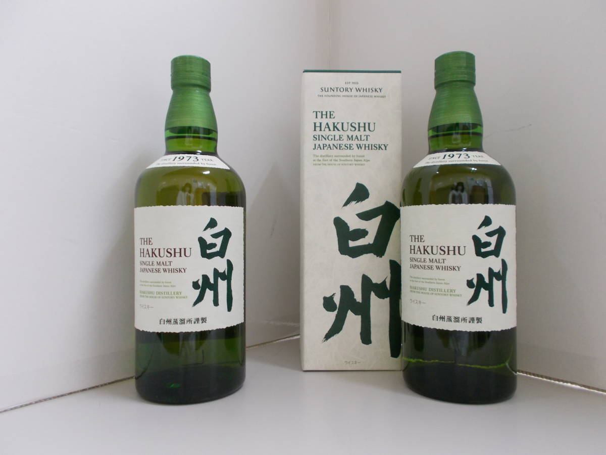 飲料・酒 リ*1様 【未開封】700mlセット サントリー 白州 1973年 & 山崎