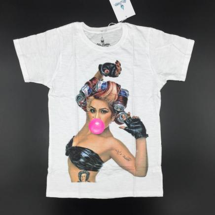 爆買い，人気SALE 定価8640円 前園真聖さん着用 レッツバブル タトゥー パロディ Tシャツ LET'S BUBBLE ホワイト CAN Sサイズ(イラスト、キャラクター)｜売買されたオークション情報、yahooの商品情報をアーカイ Sサイズ