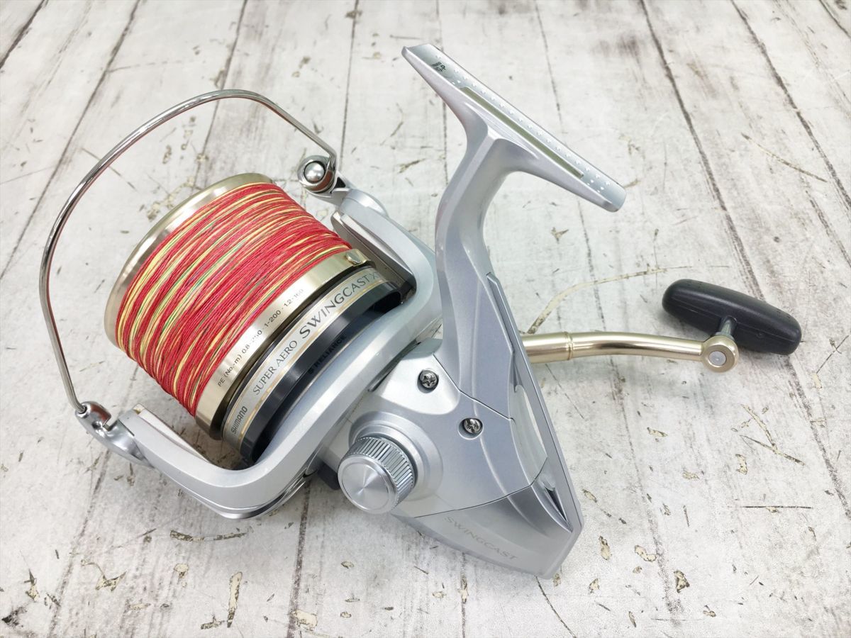  シマノ SHIMANO スピニングリール スーパーエアロ スウィングキャストXT HG-P SA34 投げ釣り 遠投 細糸仕様 1.5号 3号 2008LS073(シマノ)｜売買されたオークション情報、yahooの商品情報をアーカイブ公 シマノ