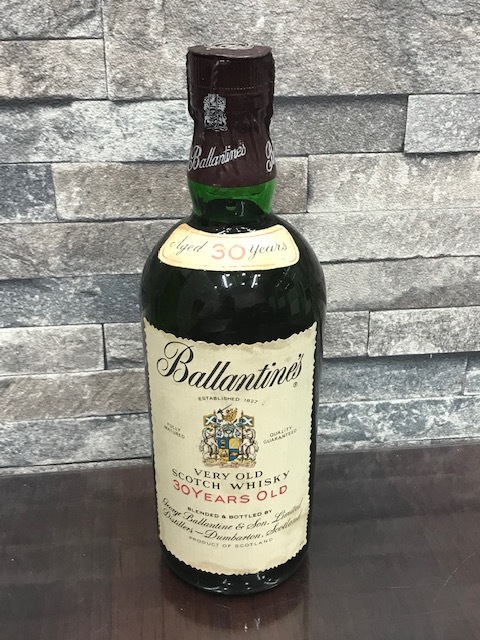 バランタイン VERY OLD 大得価，本物保証 's A104&frasl;1円〜 1.Ballantine's VERY OLD バランタイン 30年 ベリーオールド スコッチ 750ml 未開栓！