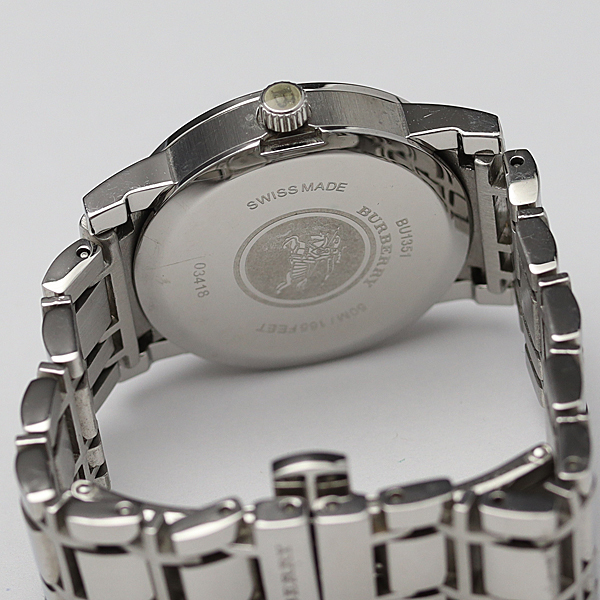 バーバリー デイト BURBERRY 1円 BU1550 メンズウォッチ QZ クオーツ