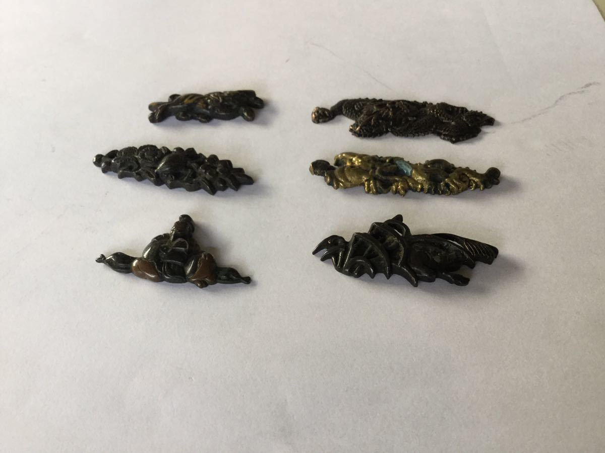 目貫 江戸期 狐 刀装具 縁頭 時代鍔 目貫 刀剣小町 扨化狐通人①～江戸