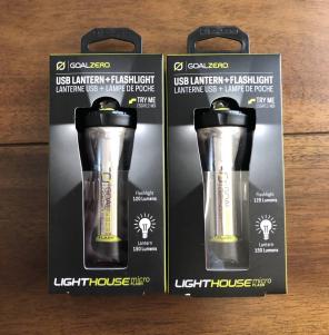 爆買い，低価 2個セット お得 GOAL ZERO Lighthouse Micro Flash USB USB充電式 ゴールゼロ LEDランタン(LED)｜売買されたオークション情報、yahooの商品情報をアーカイブ公開 - オークファン 電池式、バッテリーランタン