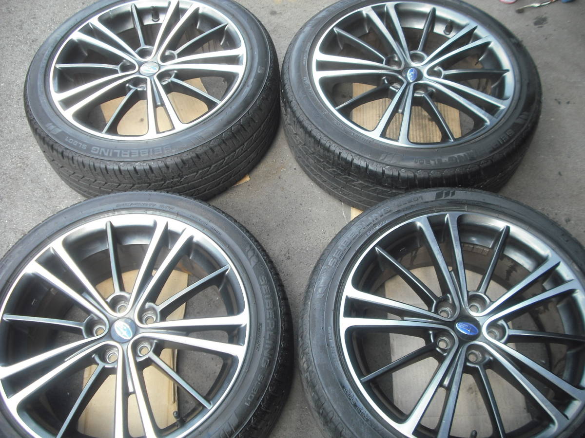 8611]スバル純正 BZR インプレッサG4 86 215/45R17 バリ山19年製