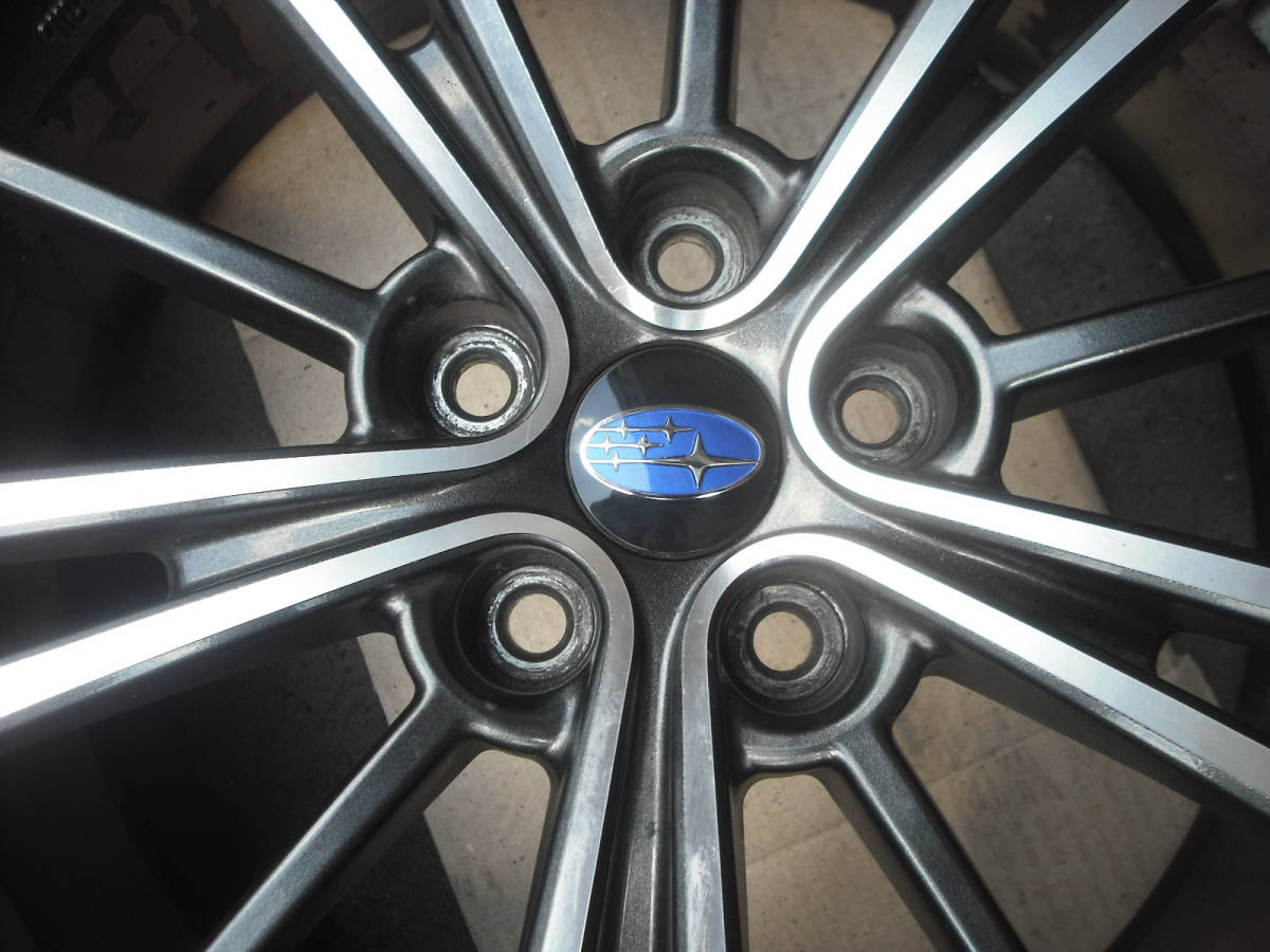 8611]スバル純正 BZR インプレッサG4 86 215/45R17 バリ山19年製