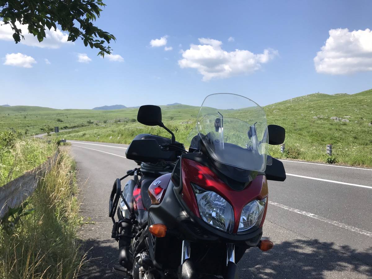 Vストローム650 フルパニア ETC LED タイヤ9分山_1