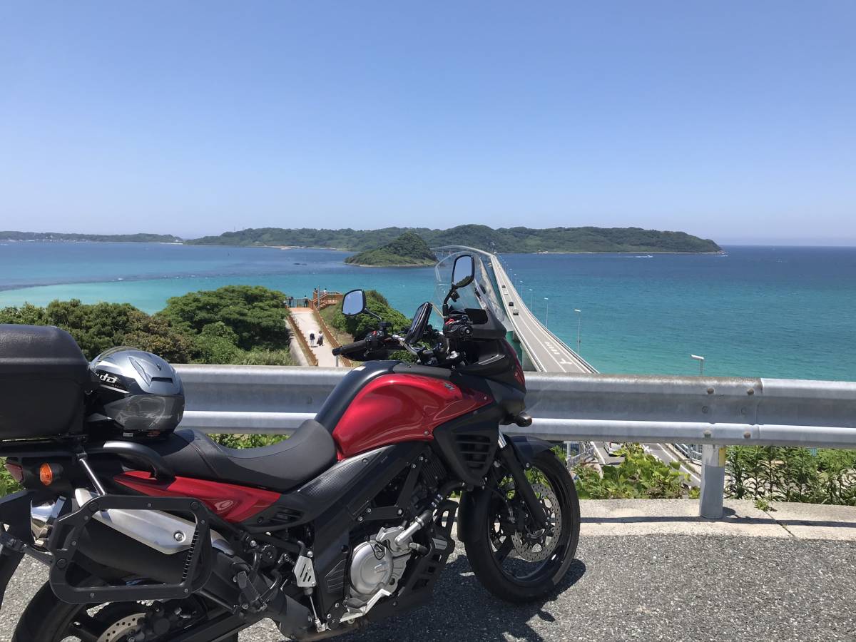 Vストローム650 フルパニア ETC LED タイヤ9分山_2