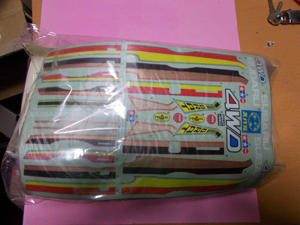 タミヤ スバル ブラット スペアボディ ラジコン 当時物