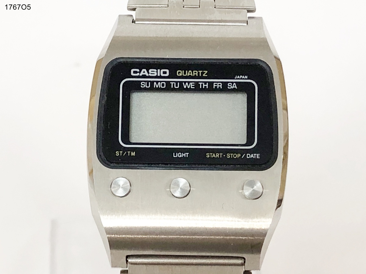 定番，新品 CASIO カシオ カシオトロン 50QS-17 クォーツ 腕時計 デジタル 純正ベルト タグ付き 1767O5⑰(カシオ)｜売買されたオークション情報、yahooの商品情報をアーカイブ公開 - オークファン その他