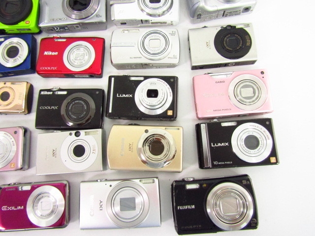 【ジャンク品】カメラ まとめ売り 54台 Yahoo!オークション - 【1円スタート！】ジャンクコンパクトデジタル