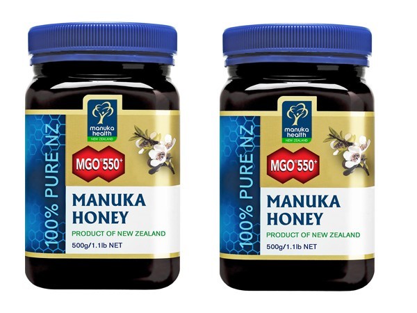 マヌカハニー MGO550＋ 500ｇ マヌカヘルス 2個セット 賞味期限 2023年3月 Manuka Health マヌカはちみつ マヌカハニー MGO550+ 500g mgo500+の通販 食品・飲料・お酒 マヌカハニー550+