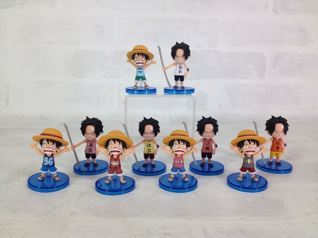 ワンピース ワールドコレクタブルフィギュア 文字絵文字 タンクトップver 全8種 おもちゃ ホビー 有名なブランド