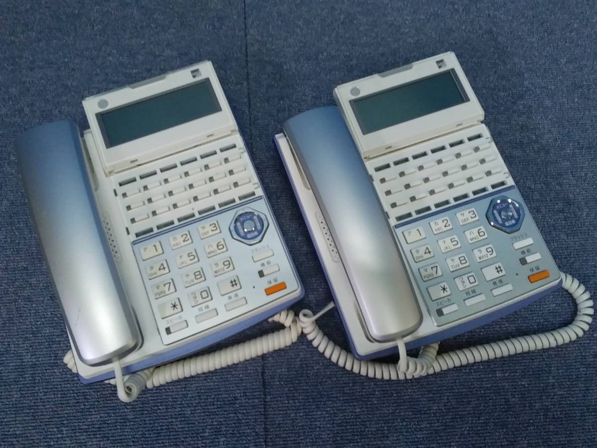 ☆サクサ ビジネスホン 電話機☆18ボタン TD710×2台☆I0000113 SAXA 