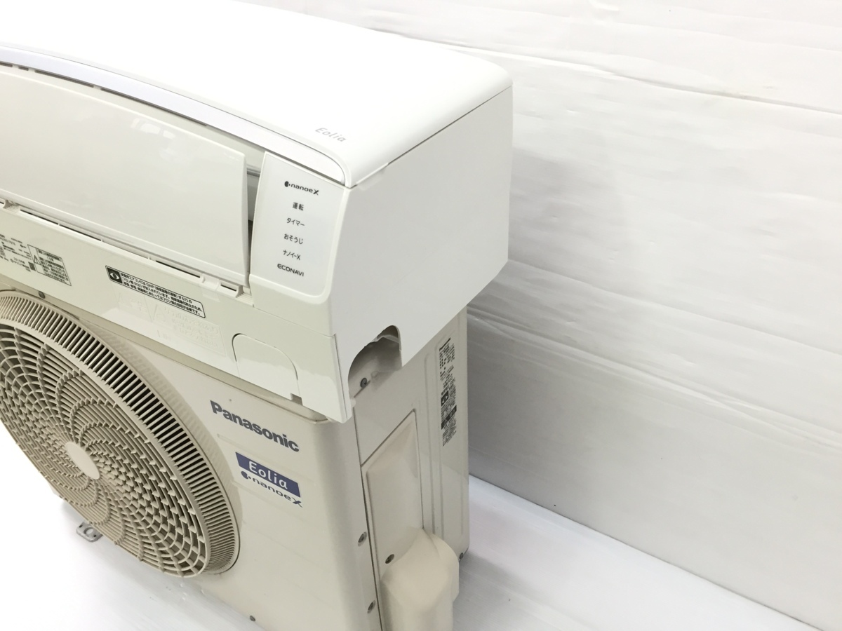 美品☆Panasonic エオリア エアコン 2018年製 主に6畳 2.2kW ナノイー