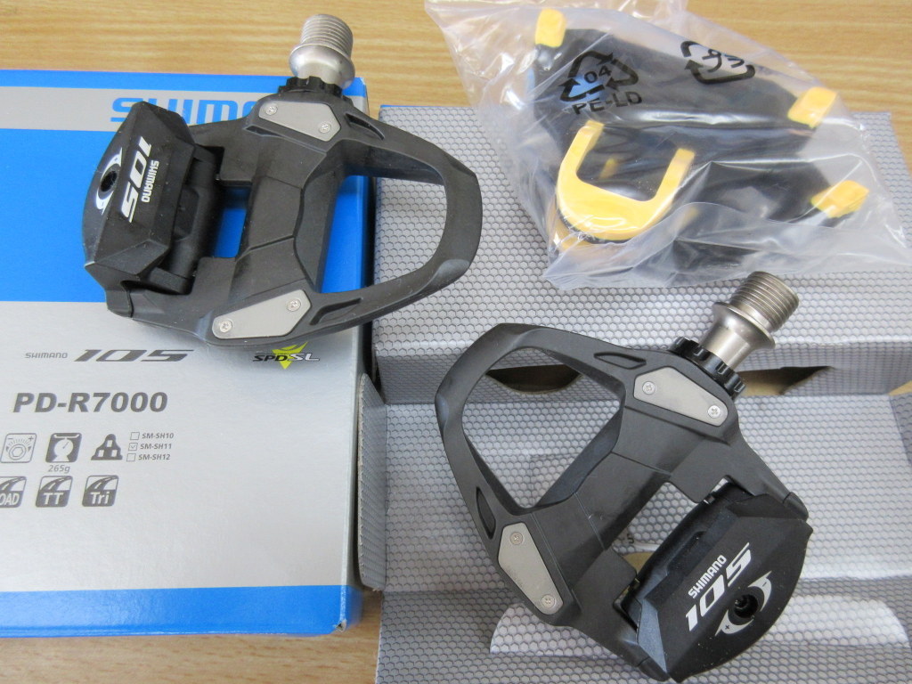 全国無料 シマノ 105 PD-R7000 SPD-SLペダル 箱入り(ビンディングペダル)｜売買されたオークション情報、yahooの商品情報をアーカイブ公開 - オークファン ビンディングペダル
