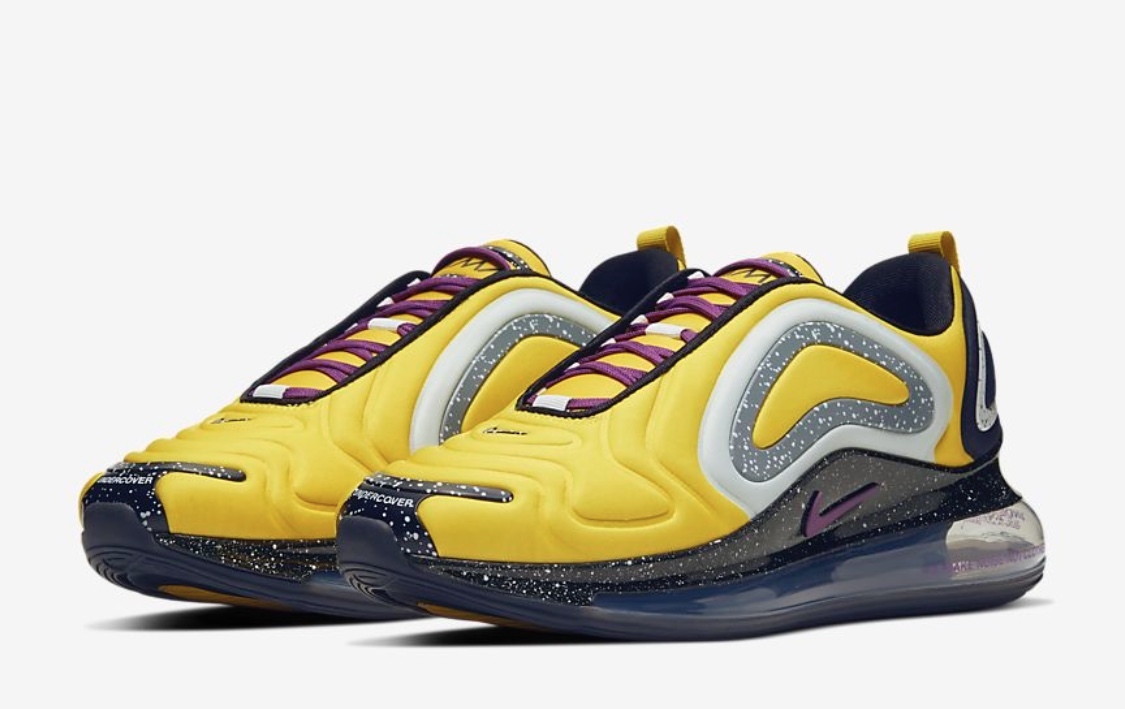 【得価，お買い得】 黒タグ 箱付き 定価22000円 UNDERCOVER&times;NIKE アンダーカバー&times;ナイキ AIR MAX 720 エアマックス CN2408-700 27CM 95 イエロー 黄色(27.0cm)｜売買されたオークション情報、yahooの商品情報をアーカイブ 27.0cm