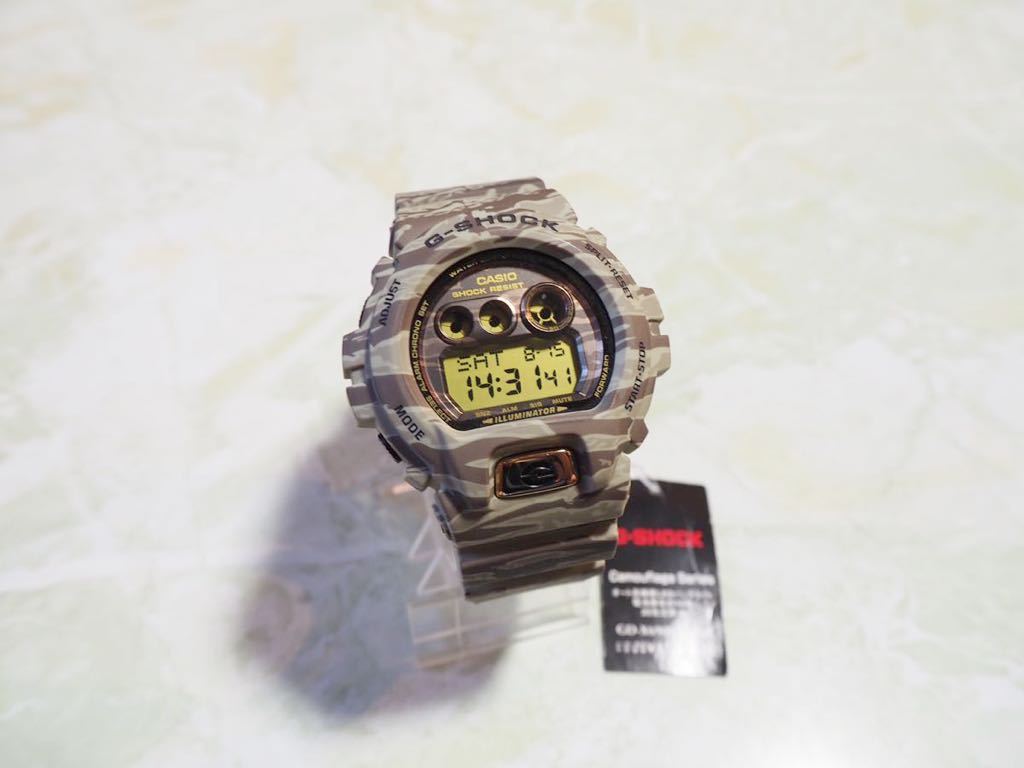 国内 廃盤 未使用 CASIO カシオ G-SHOCK GD-X6900TC-5JF タイガー カモ