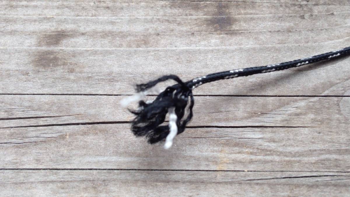 OMER(オマー)純正ナイロンライン 黒＆白 2mm 1m単位切売★水中銃手銛魚突き_3