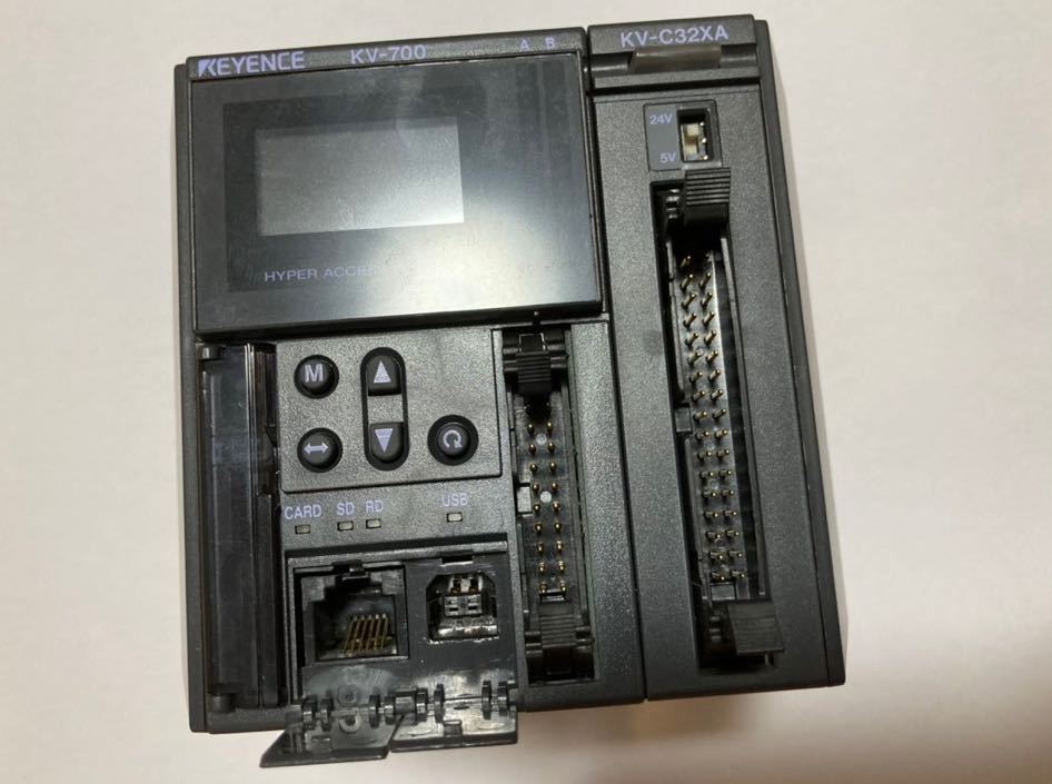 キーエンス PLC シーケンサ CPUユニット KV-700 拡張入力ユニット KV